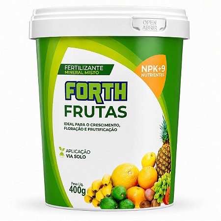 Adubo Fertilizante para Árvores Frutíferas Crescimento e Produção de Frutas 400g
