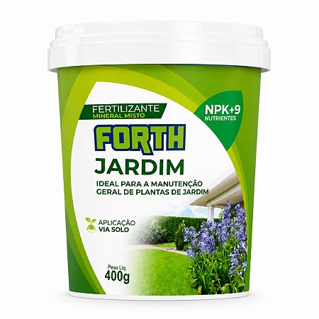 Fertilizante Mineral Misto para Plantas Manutenção de Jardim 400g
