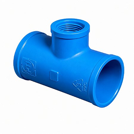 Tê Soldável Irriga com Derivação Rosca Interna DN75 X 1"