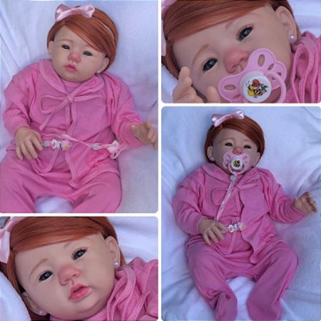 Bebe Reborn linda de silicone