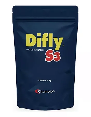 Difly S3 1kg Combate Mosca Do Chifre E Carrapatos - Champion