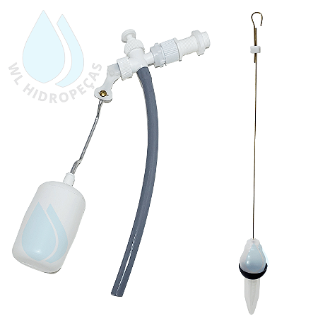 Kit Reparo Boia E Obturador Vareta Para Caixa Descarga Montana
