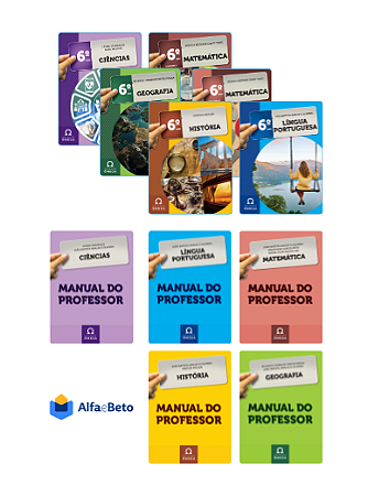 Kit Coleção Ômega - 6º ano - Livro do Aluno - Com manual do professor