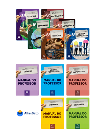 Kit Coleção Ômega - 8º ano - Livro do Aluno - Com manual do professor