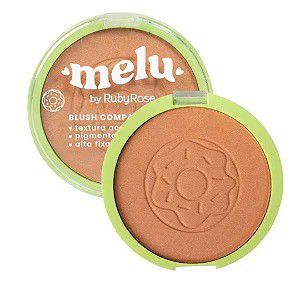 Blush Compacto Melu - Ruby Rose