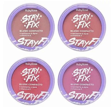 Blush Compacto Stay Fix  Ruby Rose