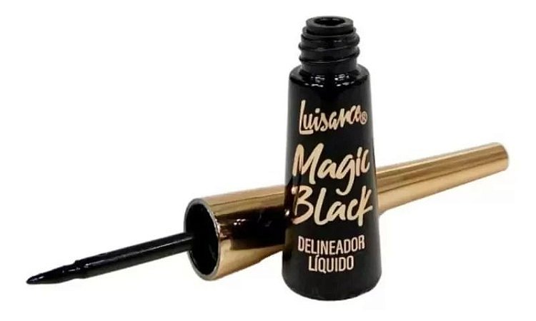 Delineador Liquido Luisance Maquiagem Preto Longa Duração Magic Black