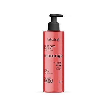 Sabonete Liquido Dia a Dia Morango Labotrat - 190ml