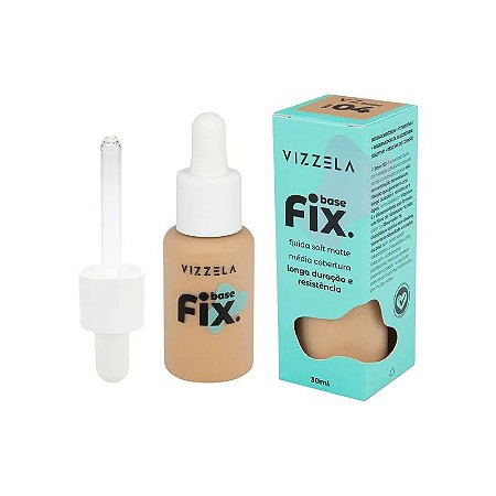 Base Liquida Longa Duração Fix - Vizzela - Lançamento