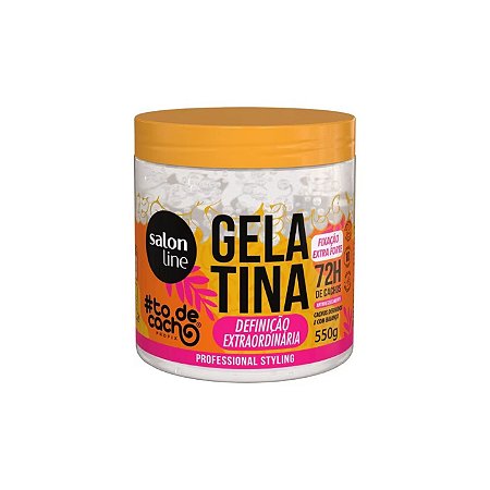 Gelatina Definição Exttraordinaria 550g - Salon Line