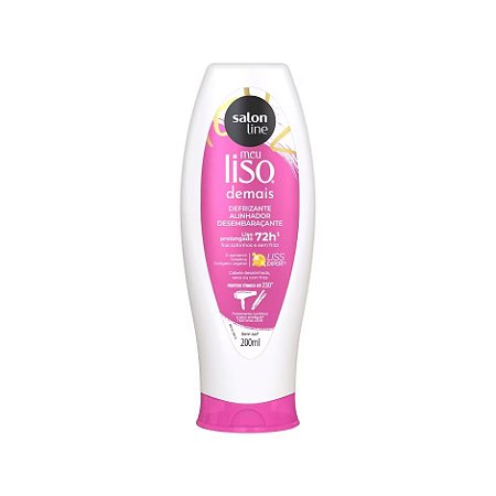 Meu Liso Demais Finalizador Defrizante Protetor Térmico 200ml - Salon Line