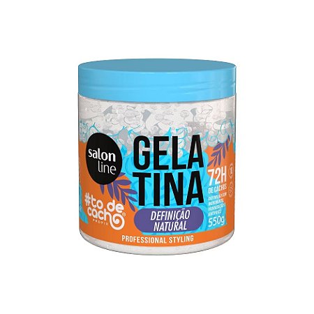 Gelatina #todecacho Definição Natural 550g - Salon Line