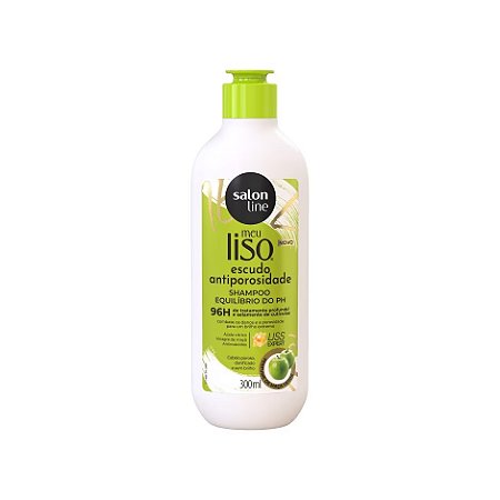 Shampoo Meu Liso Escudo Antiporosidade 300ml - Salon Line
