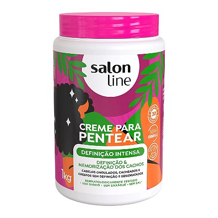 Creme Para Pentear Definição Intensa Salon Line 1kg - Salon Line