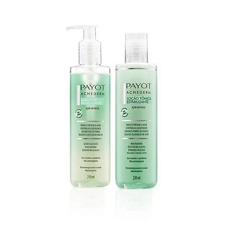 Kit Antiacne Sabonete + Tônico Limpeza  Acnederm - Payot