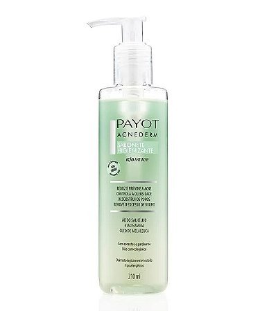 Sabonete Líquido Higienizante Payot Acnederm 210ml