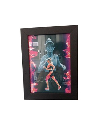 Porta Retrato 13x18 preto + sua arte