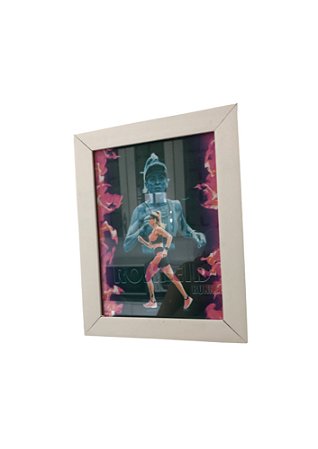 Porta Retrato 13x18 branco + sua arte