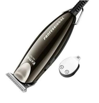 Maquina de Cortar Cabelo Kemei com Fio Bivolt Aparador Finalizador Profissional