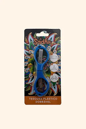 TESOURA SADHU DOBRAVEL DE PLÁSTICO