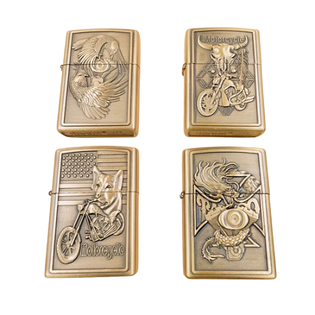 ISQUEIRO TIPO ZIPPO VINTAGE UNIDADE - VARIADOS