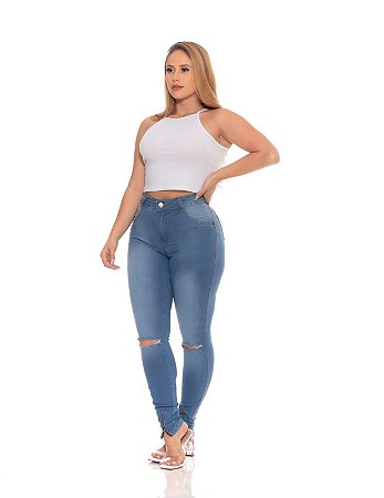 Calça Skinny Feminina Alleppo Jeans Ester