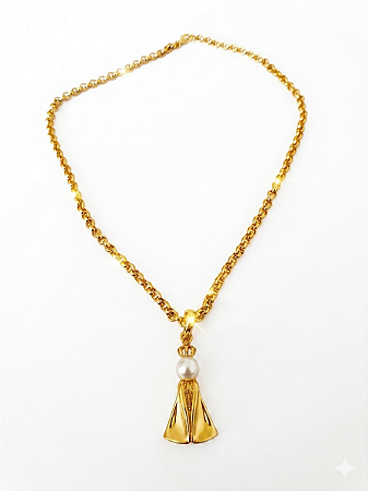 Colar com pingente Nossa Senhora