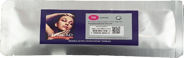 Fio de PDO 21G X 60mm x 70mm Matrix Parafuso Canulado (Blister)