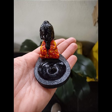 Incensário Mini Buda Resina