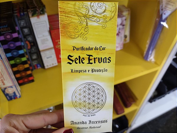 Incenso Natural 7 ERVAS Ananda