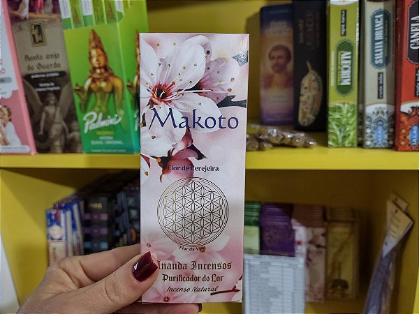 Incenso Natural FLOR DE CEREJEIRA Ananda