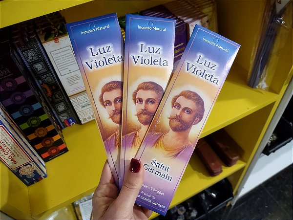 Incenso Luz Violeta de Sant Germain
