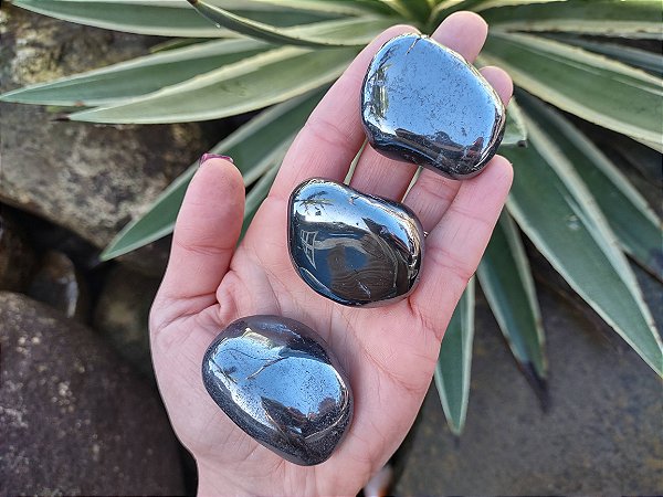 Pedra Rolada HEMATITA- Proteção