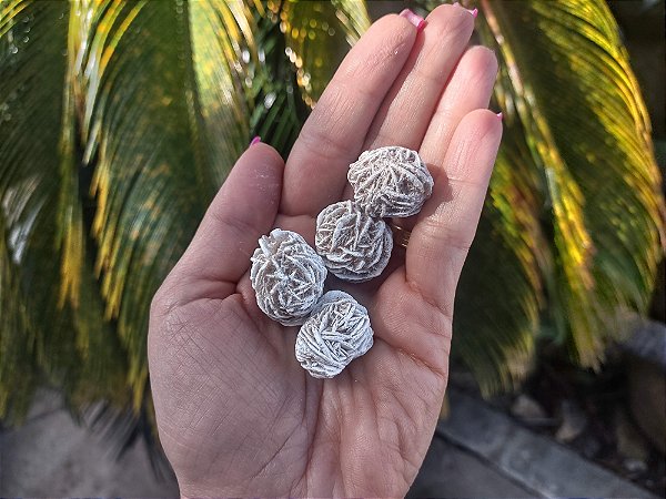 Pedra Bruta mini ROSA DO DESERTO -Proteção, clareza mental, calma, concentração, remoção de mágoas