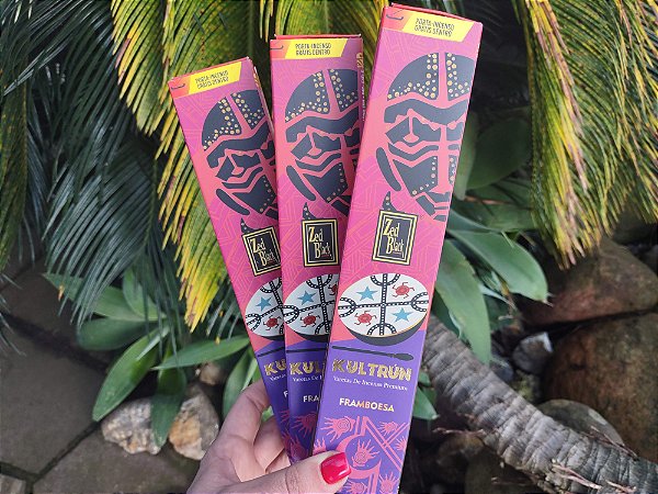 Incenso de FRAMBOESA Indiano Premium Kultrún Zed Black