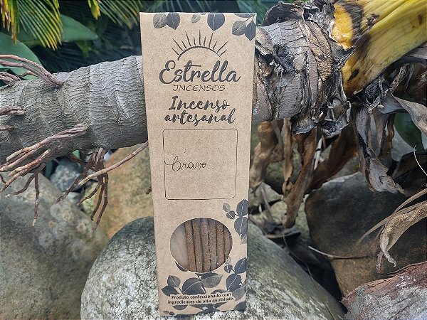 Incenso 100% Natural Estrella CRAVO