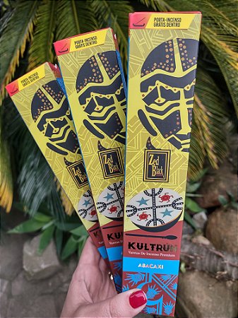 Incenso de ABACAXI Indiano Premium Kultrún Zed Black