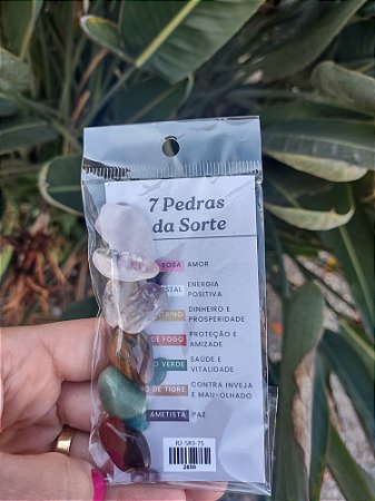 Kit 7 Pedras da Sorte