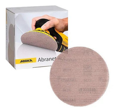 Caixa de Lixa Abranet Ace 6"/150mm P150 (CAIXA FECHADA)