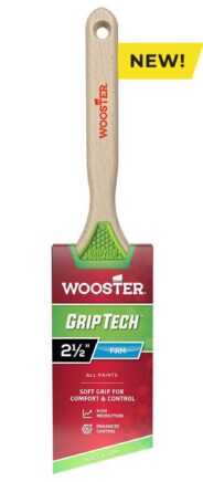 Pincel Grip Tech 2 ½" Em ângulo - Wooster