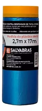 Salva Pintura 2,7M x 17M - Salvabras