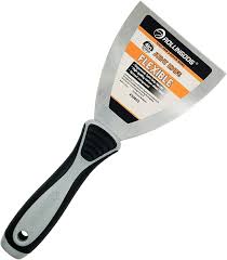 ESPÁTULA FLEXÍVEL 4" - LÂMINA EM AÇO CARBONO