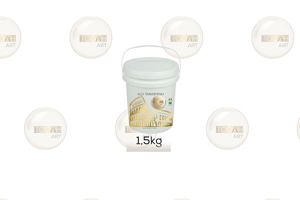 BALDE ECO TRAVERTINO 1,5KGS - OFF WHITE