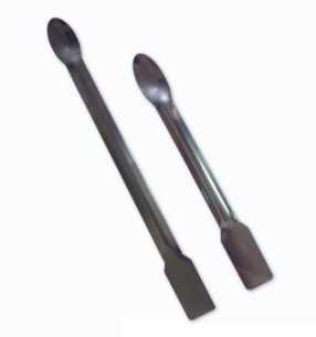 Espátula com colher de chapa inox RICILAB