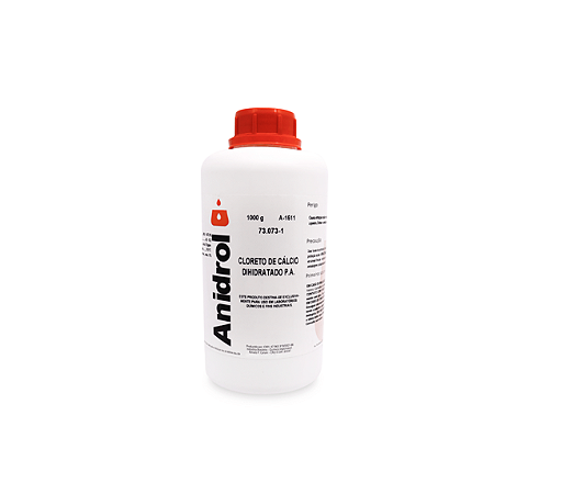 Cloreto De Cálcio (2H2O) PA 1Kg - ANIDROL