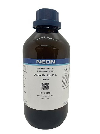 Álcool Metílico (Metanol) 99,8%P.A. - NEON