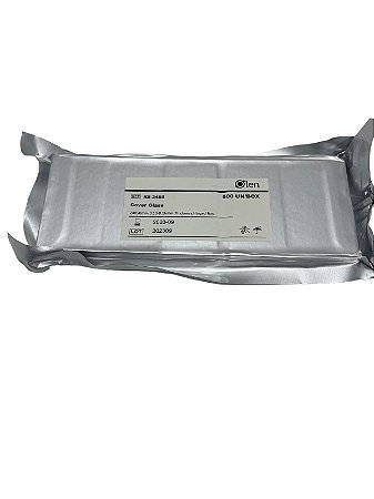 Lamínula para microscopia 24X50MM (pct c/500) - KASVI