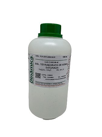Solução Saturada Tetraborato de Sódio 1L - DINÂMICA