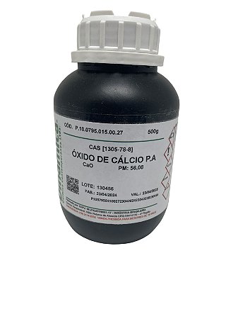 Óxido de Cálcio PA 500g - DINÂMICA