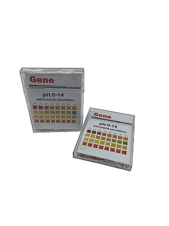 Papel Indicador de PH Escala 0-14 - GENE/IONLAB